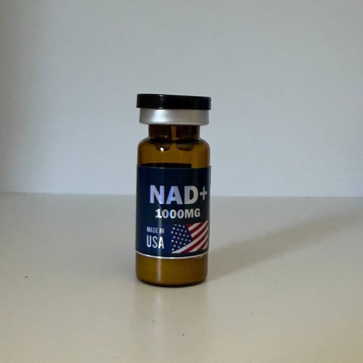 NAD+ 1000mg research supplement vial - Palmetto Peptides Made in USA